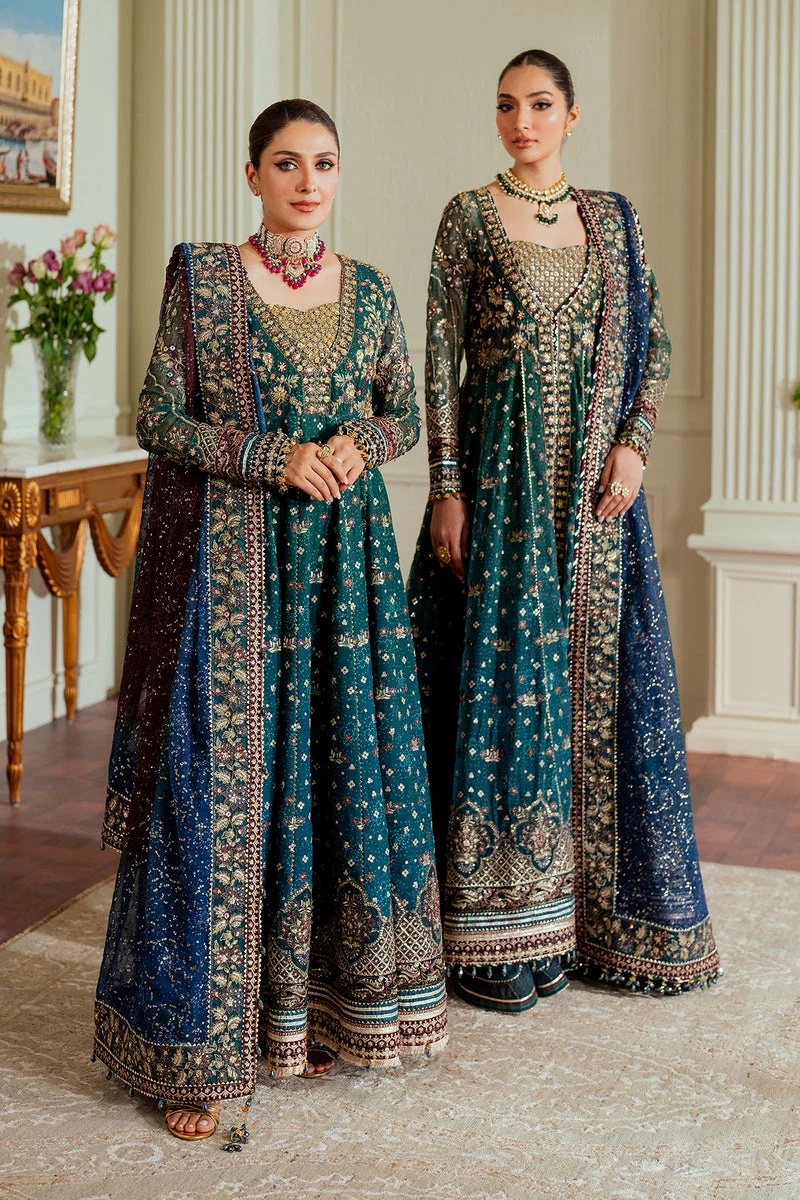 BAROQUE VALVETS pakistani fashion outfit with coordinated formal…